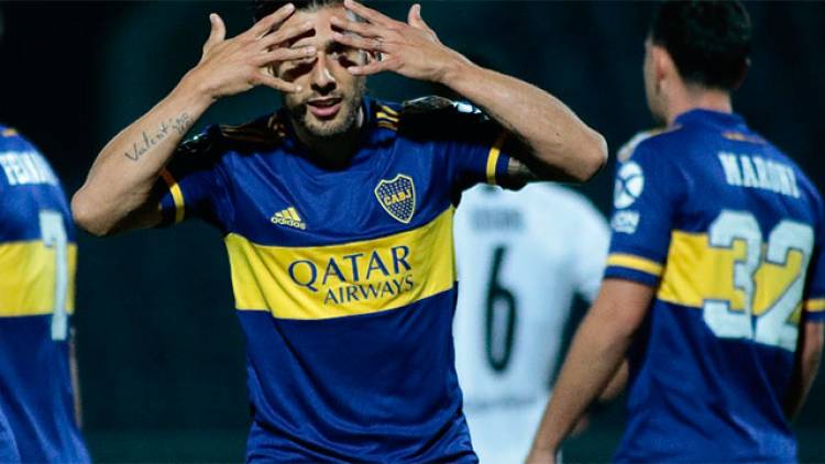 CON LOS GOLES DE SALVIO BOCA LE GANÓ MERECIDAMENTE A LIBERTAD EN PARAGUAY POR LA COPA LIBERTADORES