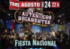 LOS AUTÉNTICOS DECADENTES LLEVARÁN SU “FIESTA NACIONAL” A TUCUMÁN