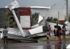 FUERTE TORMENTA EN VILLA MERCEDES PROVOCA DESTROZOS EN GRAN PARTE DE LA CIUDAD