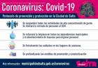 LA PROVINCIA DE SALTA PONE EN MARCHA EL PROTOCOLO DE PREVENCIÓN Y PROTECCIÓN CONTRA EL CORONAVIRUS