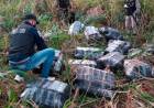 MISIONES: PREFECTURA DECOMISÓ CASI 2.100 KILOS MARIHUANA EN DOS OPERATIVOS
