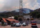 INCENDIOS FORESTALES EN CÓRDOBA: EL FUEGO AVANZA SOBRE LA AEROSILLA DE LOS COCOS