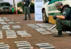 MISIONES: EN UN PROCEDIMIENTO, PATRULLA DE GENDARMES DECOMISÓ 259 KILOS DE DROGA OCULTOS CERCA DEL RÍO PARANÁ
