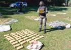 EN MISIONES CERCA DEL RÍO PARANÁ, INCAUTARON DROGA VALUADA EN MÁS DE 170 MILLONES DE PESOS