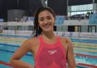 DELFINA PIGNATIELLO BRILLÓ EN EL SUDAMERICANO DE DEPORTES ACUÁTICOS Y SE SUBIÓ A LO MÁS ALTO EN 800 LIBRES