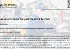 BOLETÍN OFICIAL: OFICIALIZARON PRÓRROGA DE PROHIBICIÓN DE DESPIDOS Y EXCLUYEN A LA CONSTRUCCIÓN