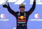 “CHECO” PÉREZ GANÓ EL GP DE AZERBAIYÁN EN UN INCREÍBLE FINAL DE LA FÓRMULA 1, TRAS EL ACCIDENTE DE VERSTAPPEN Y EL ERROR DE HAMILTON