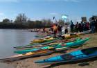 LA CARAVANA EN KAYAK POR LA LEY DE HUMEDALES AVANZA RUMBO AL CONGRESO, DONDE LLEGARÍAN EL PROXIMO MIÉRCOLES