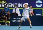TENIS: ARGENTINA VENCIÓ A GEORGIA POR 3-0 EN EL INICIO DEL ATP CUP EN AUSTRALIA