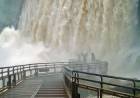 MISIONES: LAS CATARATAS DEL IGUAZÚ AUMENTARON SU CAUDAL DE AGUA 10 VECES, POR LAS LLUVIAS
