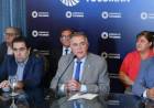 TUCUMÁN: CONFERENCIA DE PRENSA DEL GOBERNADOR OSVALDO JALDO EN CASA DE GOBIERNO
