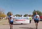 SAN LUIS: LLEGADA A VILLA DE LA QUEBRADA DE LA “MARATÓN DE LA FE” DESDE QUINES