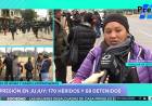 JUJUY: FAMILIARES Y ABOGADOS DE LOS DETENIDOS RECLAMAN SU LIBERACIÓN
