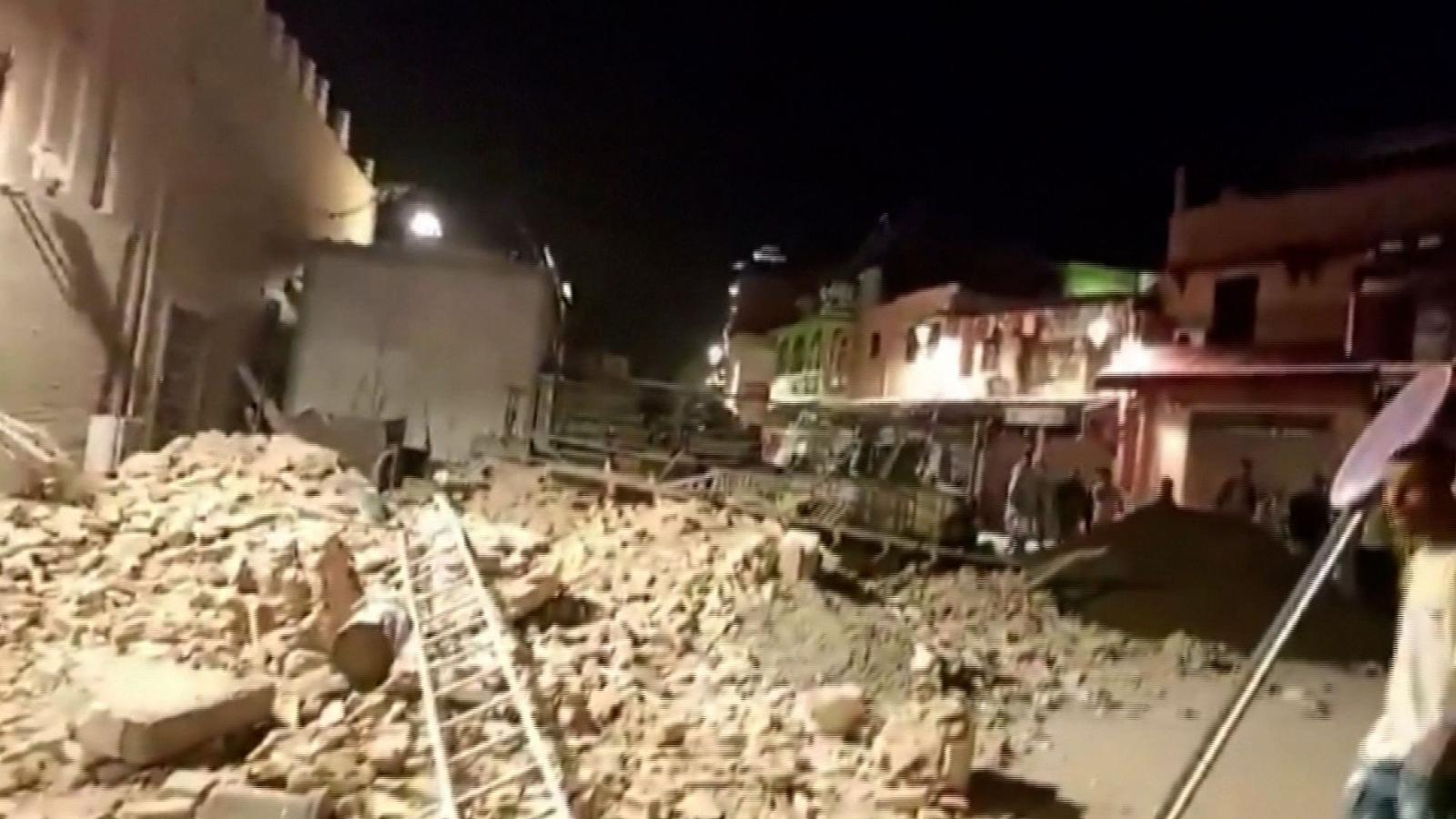 UN TERREMOTO DE 6,8 GRADOS SACUDIÓ MARRUECOS Y HAY CIENTOS DE MUERTOS