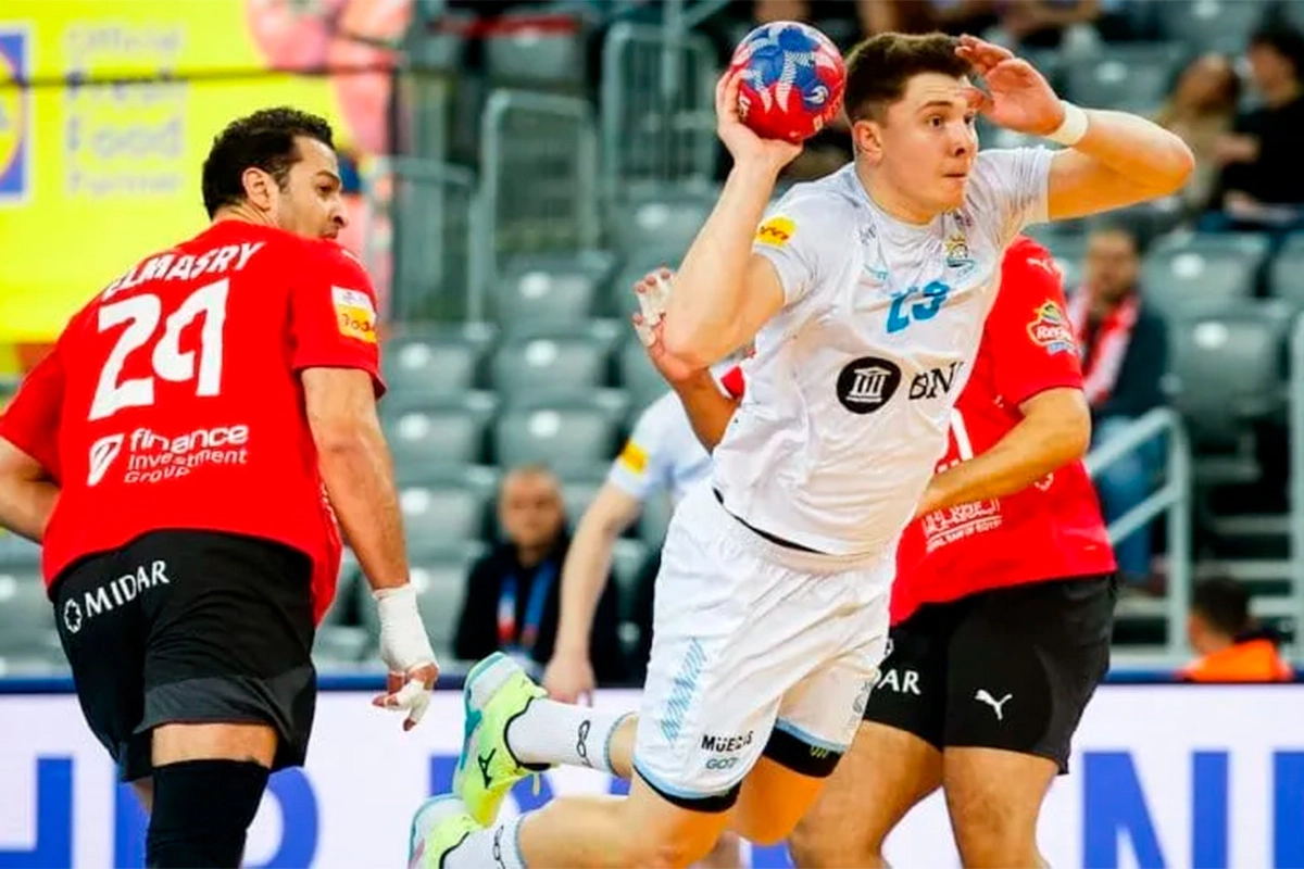 MUNDIAL DE HANDBALL: LOS GLADIADORES PERDIERON EN EL DEBUT ANTE EGIPTO