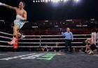 EN EL ÚLTIMO ROUND: EL ARGENTINO MIRCO CUELLO VENCIÓ AL MEXICANO CHRISTIAN OLIVO POR KOT EN LAS VEGAS Y VA POR EL TÍTULO MUNDIAL