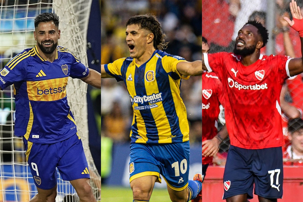 BOCA, INDEPENDIENTE Y CENTRAL SON LOS PUNTEROS DEL TORNEO APERTURA DEL FÚTBOL ARGENTINO
