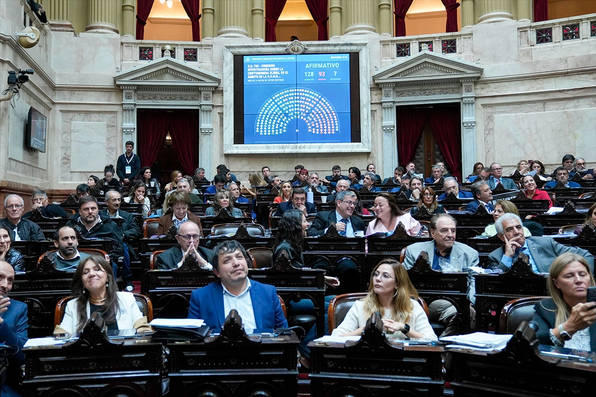 CASO $LIBRA: DIPUTADOS APROBÓ CREAR COMISIÓN INVESTIGADORA E INTERPELAR A FRANCOS, CAPUTO Y CÚNEO LIBARONA