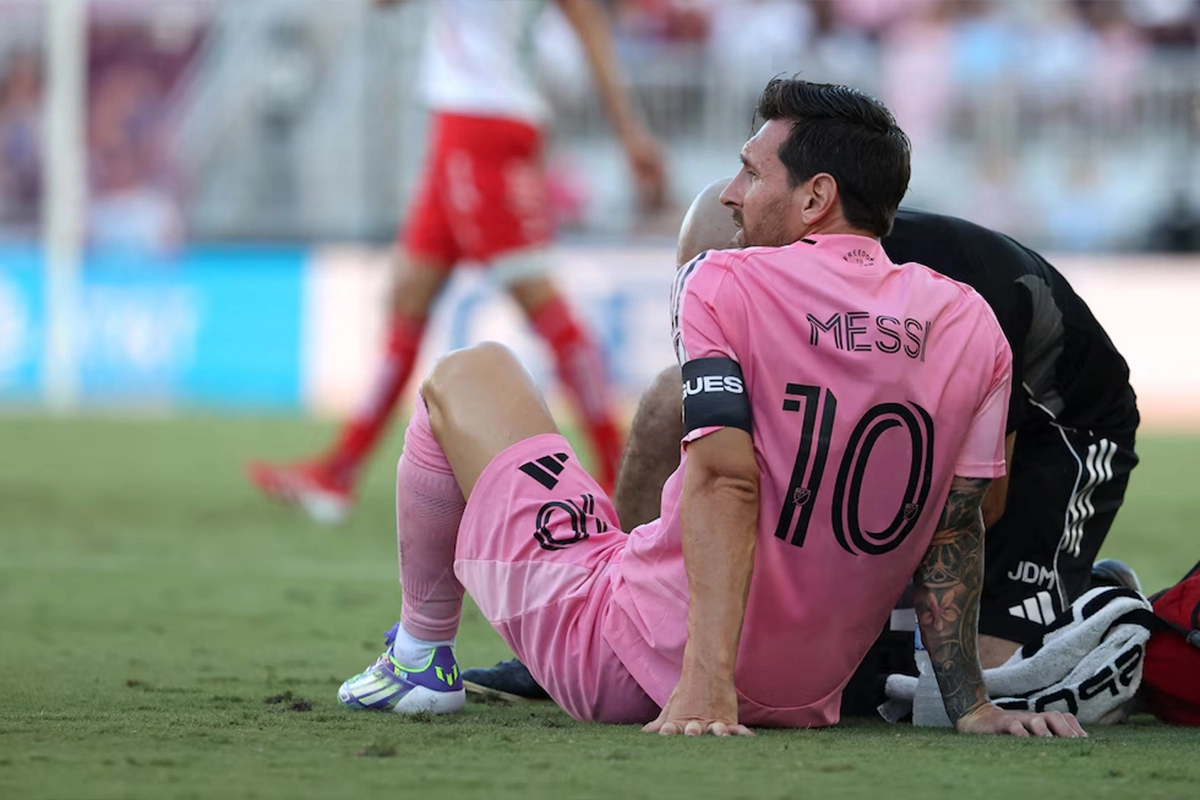 MESSI SUFRIÓ UNA LESIÓN MUSCULAR Y ES BAJA EN INTER MIAMI
