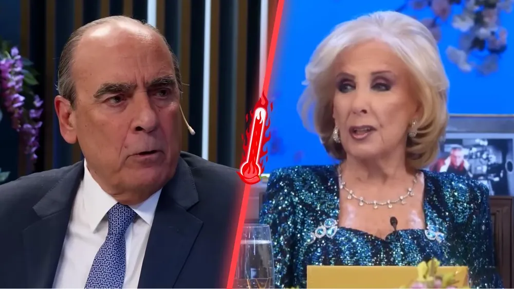 MIRTHA LEGRAND CRUZÓ A GUILLERMO FRANCOS: “SIENTO QUE ME ECHA LA CULPA”