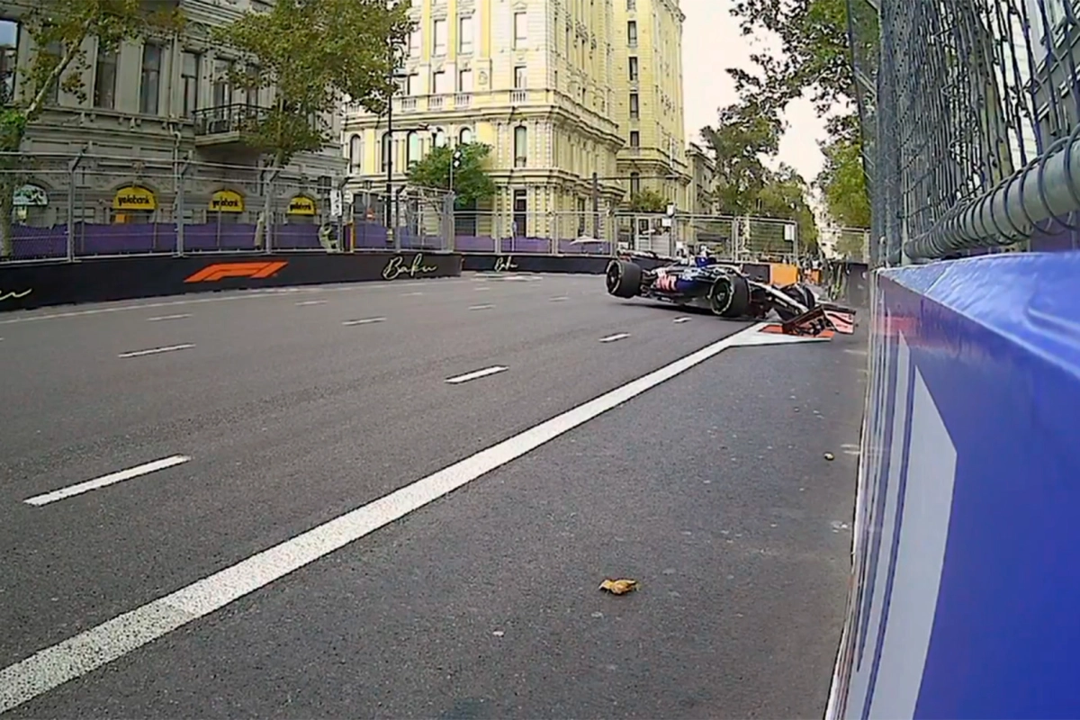 COLAPINTO CHOCÓ EN LA CLASIFICACIÓN DEL GP DE AZERBAIYÁN Y SALDRÁ 16°