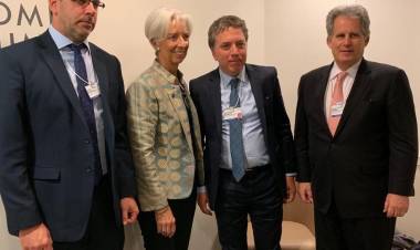 DUJOVNE, SANDLERIS Y VARIOS MINISTROS EN WASHINGTON