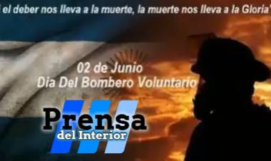 2 DE JUNIO: DÍA NACIONAL DEL BOMBERO VOLUNTARIO