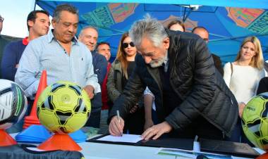 SUEÑO CUMPLIDO PARA EL DEFE, EL GOBIERNO PROVINCIAL LE DONÓ 3 HECTÁREAS