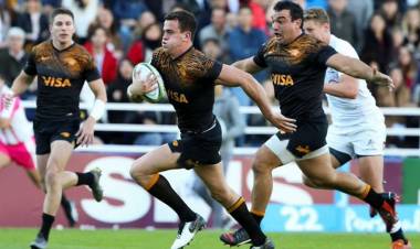 JAGUARES SUPERÓ A SHARKS Y SE ASEGURÓ EL PRIMER LUGAR EN LA CONFERENCIA SUDAFRICANA DEL SÚPER RUGBY