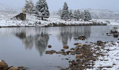 ANUNCIAN NEVADAS PARA EL FIN DE SEMANA EN LA ZONA DE LA CAROLINA Y EL FILO DE MERLO