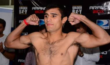 ESTEBAN STODULSKI SE MEDIRÁ ESTE SÁBADO ANTE RODRIGO BARRIOS EN COMBATE CENTRAL DEL FESTIVAL DE BOXEO EN VILLA CAÑÁS