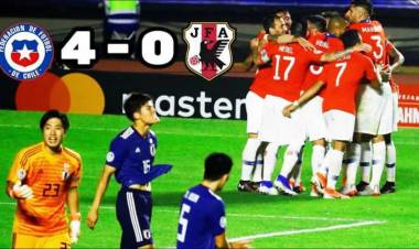 CHILE VAPULEÓ A JAPÓN Y ARRANCÓ SU DEFENSA DEL TÍTULO CON EL PIE DERECHO