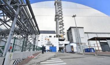 CHERNOBYL: SE INAUGURÓ EL NUEVO ESCUDO PROTECTOR PARA EL REACTOR NUCLEAR