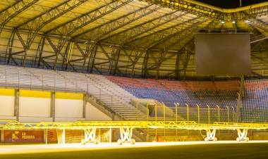VILLA MERCEDES RECIBE LA COPA ARGENTINA Y EL ESTADIO ÚNICO “LA PEDRERA” SE PREPARA PARA EL ENCUENTRO ENTRE RIVER Y GIMNASIA DE MENDOZA