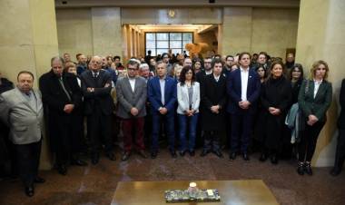 MENDOZA: ACTO HOMENAJE A VÍCTIMAS DEL ATENTADO A LA AMIA