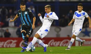 VÉLEZ Y RACING EMPATARON 2 A 2, EN UN VERDADERO PARTIDAZO