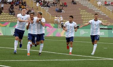 CON UN 3-1 SOBRE PANAMÁ LA SELECCIÓN MASCULINA DE FÚTBOL AVANZÓ A LAS SEMIFINALES DE LIMA 2019