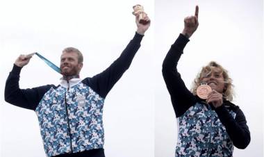 EL SURF CONSIGUIÓ DOS MEDALLAS HISTÓRICAS: LELE USUNA LOGRÓ LA DE PLATA Y ORNELLA PELLIZZARI FUE BRONCE