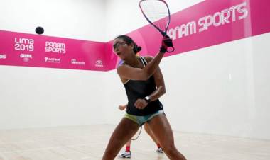 MARÍA JOSÉ VARGAS ES FINALISTA Y ASEGURA MEDALLA EN EL RÁCQUETBOL FEMENINO INDIVIDUAL