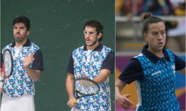 LA PELOTA LE DIO DOS MEDALLAS DE BRONCE A ARGENTINA:  JORGE ALBERDI Y GUILLERMO OSORIO, EN FRONTENIS, Y  MELINA SPAHN, EN FRONTÓN PERUANO