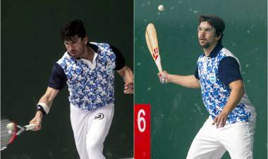 GUILLERMO OSORIO Y FACUNDO ANDREASEN SUMARON MEDALLAS DE PLATA PARA ARGENTINA EN PELOTA VASCA