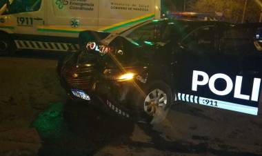 MENDOZA: FUERON CAPTURADOS TRAS ASALTAR Y EN UNA PERSECUCIÓN POLICIAL HERIR A DOS POLICÍAS