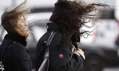 EN LA PROVINCIA DE SAN LUIS, LA SEMANA COMIENZA CON VIENTOS FRÍOS Y MUY INTENSOS DEL SUR