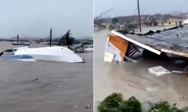 EL HURACÁN DORIAN QUE CONTINÚA AZOTANDO LAS BAHAMAS, SE DEGRADA A CATEGORÍA 4