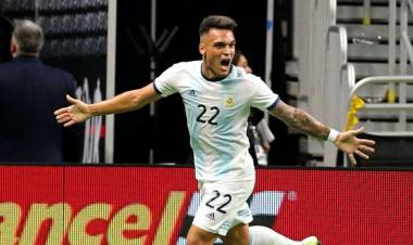 ARGENTINA GOLEÓ 4 A 0 A MÉXICO, CON UN LAUTARO MARTÍNEZ INTRATABLE