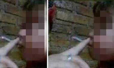 MENDOZA: DETUVIERON A LA MAMÁ QUE OBLIGÓ A SU PEQUEÑA A FUMAR MARIHUANA