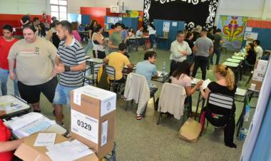 ELECCIONES 2019: LOS ARGENTINOS ELIGEN PRESIDENTE Y LOS PUNTANOS, DOS DIPUTADOS NACIONALES