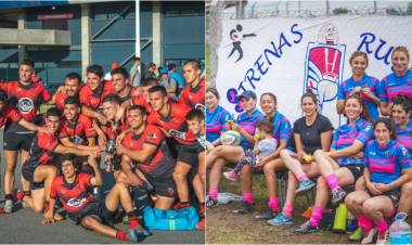 MERCEDES RUGBY Y LAS SIRENAS, SE CORONARON LOS CAMPEONES DEL RUGBY PROVINCIAL EN LA PEDRERA