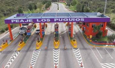 SAN LUIS: ADECUARON EN UN 35% LA TARIFA DE LOS PEAJES PROVINCIALES, EL ANTERIOR INCREMENTO FUE EN NOVIEMBRE DEL 2018