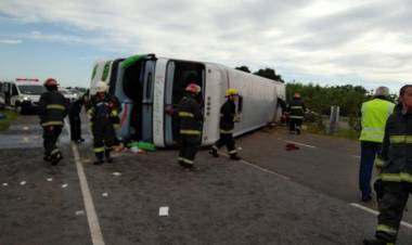 CHASCOMÚS: CONTINÚAN INTERNADAS EN EL HOSPITAL 28 PERSONAS DE LAS  ACCIDENTADAS EN LEZAMA